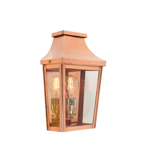 Elstead - CS7/2 COPPER Chelsea 1 Light Small Half Lantern - Elstead - Sparks Warehouse