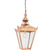 Elstead - CS8 COPPER Chelsea 1 Light Chain Lantern - Elstead - Sparks Warehouse