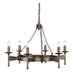 Elstead - CW6 OLD BRZ Cromwell 6 Light Chandelier - Elstead - Sparks Warehouse
