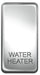 BG Nexus GRWHPC Grid Rocker Labelled  *WATER HEATER* Chrome - BG - Sparks Warehouse