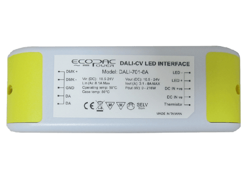 DALI-701-8A - Ecopac LED DALI & DMX Interface DALI-701-8A LED Driver Easy Control Gear - Easy Control Gear