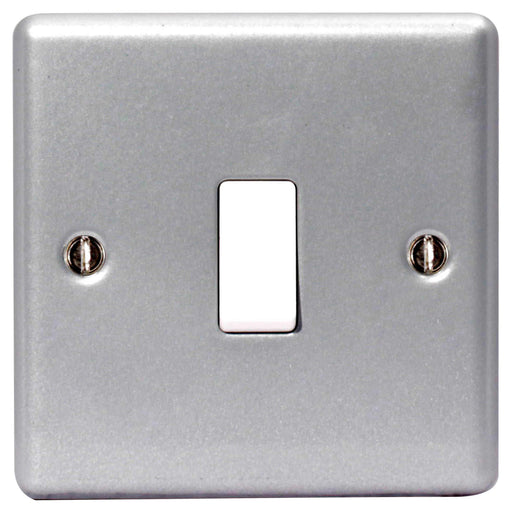 BG MC513 METAL CLAD 10A Plate Switch INTERMEDIATE - BG - sparks-warehouse