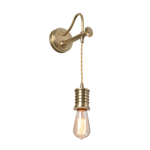 Elstead - DOUILLE1 AB Douille 1 Light Wall Light - Aged Brass - Elstead - Sparks Warehouse