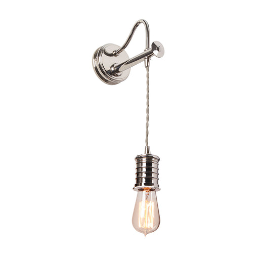 Elstead - DOUILLE1 PN Douille 1 Light Wall Light - Polished Nickel - Elstead - Sparks Warehouse