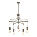 Elstead - DOUILLE5 PN Douille 5 Light Chandelier - Polished Nickel - Elstead - Sparks Warehouse