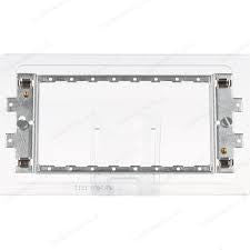 BG Nexus GFR34FP Grid Frame For Screwless Flat Plate 3 And 4 Gang - BG - sparks-warehouse