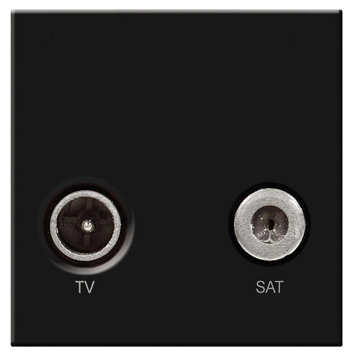 BG EMTVSATB Screened DIPLEX IEC Male And SAT Female Black (50 X 50) - BG - sparks-warehouse