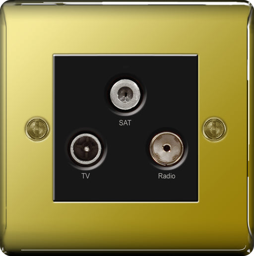 BG NPB67 TV/FM/Sat Screened Socket - BG - Sparks Warehouse