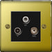 BG NPB67 TV/FM/Sat Screened Socket - BG - Sparks Warehouse
