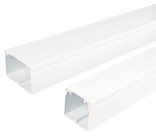 BG CM50 Trunking 50x50mm - Sold in packs of 4 x 3m Lengths - BG - sparks-warehouse