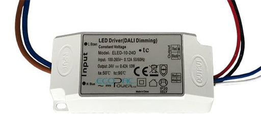 ELED-10-D-S - ECOPAC LED DRIVER ELED-10-D SERIES 10W 12-24V LED Driver Easy Control Gear - Easy Control Gear