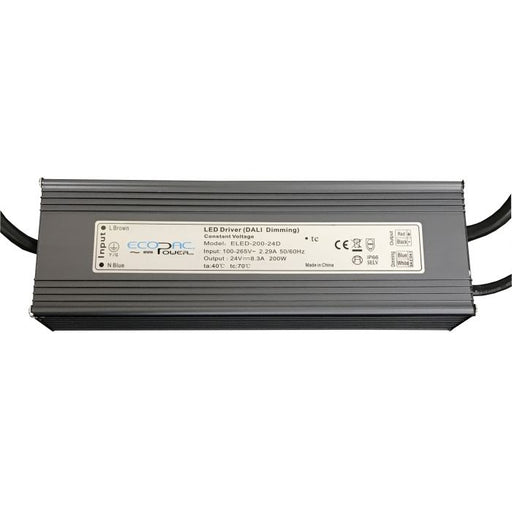 ELED-200-24DP2 Constant Voltage DALI Dimmable LED Driver ELED-200-24D 200W 24V LED Driver Easy Control Gear - Easy Control Gear