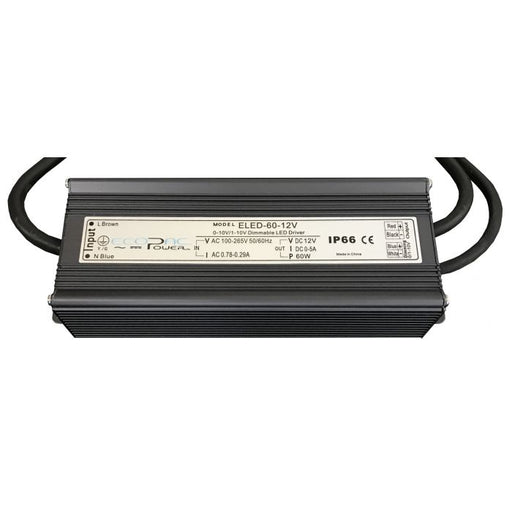 ELED-60-12V -  60W 12V 1-10V Dimmable LED Driver Easy Control Gear - Easy Control Gear