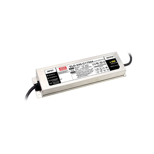 ELG-240-C1750 - Mean Well LED Driver ELG-240-C1750 239.75W 1750mA LED Driver Meanwell - Easy Control Gear