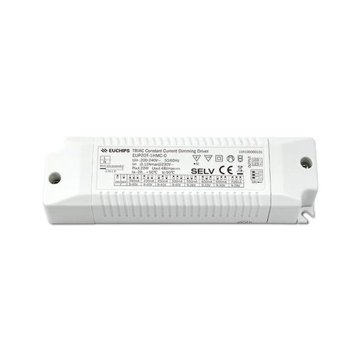 EUP20T-1HMC-0 - EUCHIPS Triac Dimmable Selectable Constant Current LED Driver 350mA-700mA 20W LED Driver Easy Control Gear - Easy Control Gear