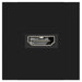 BG EMHDMIB HDMI Female Outlet Module Black (50 X 50mm) - BG - sparks-warehouse