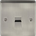 BG Nexus NBIBTM1 Metal Brushed Iridium Telephone Master Socket 1G - BG - Sparks Warehouse