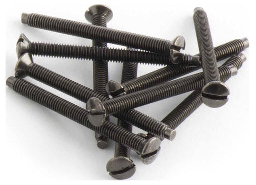 BG Nexus NFS38/10BN 38mm Raised Head 3.5mm Black Nickel Fixing Screws (Pack of 10) - BG - sparks-warehouse