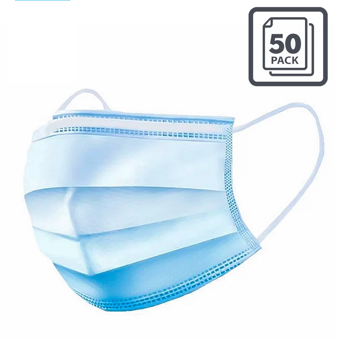 Disposable Surgical Face Mask - Box of 50 Safety Products Sparks Warehouse - Sparks Warehouse