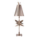Elstead - FB/AZALEA/TL SV Azalea 1 Light Table Lamp - Silver Leaf - Elstead - Sparks Warehouse