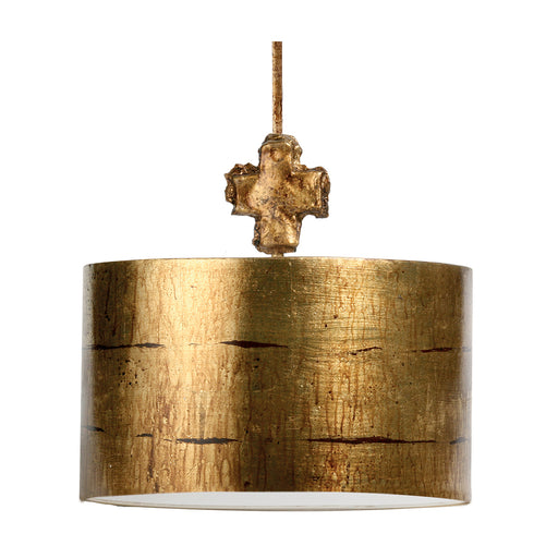 Elstead - FB/FRAGMENT-G/PL Fragment 1 Light Large Pendant - Gold - Elstead - Sparks Warehouse