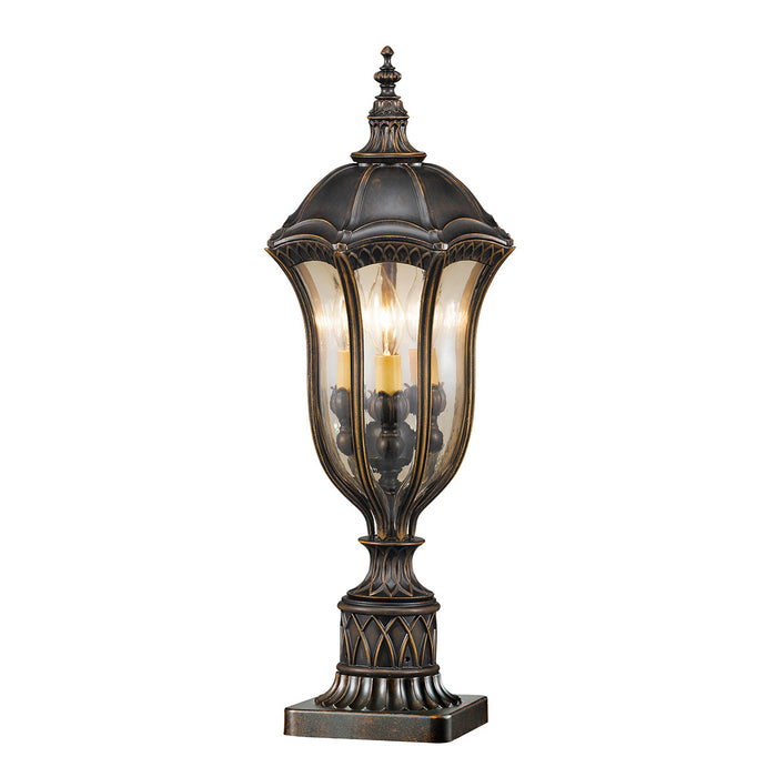Elstead - FE/BATONRG3 Baton Rouge 3 Light Pedestal Lantern - Elstead - Sparks Warehouse