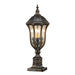Elstead - FE/BATONRG3 Baton Rouge 3 Light Pedestal Lantern - Elstead - Sparks Warehouse