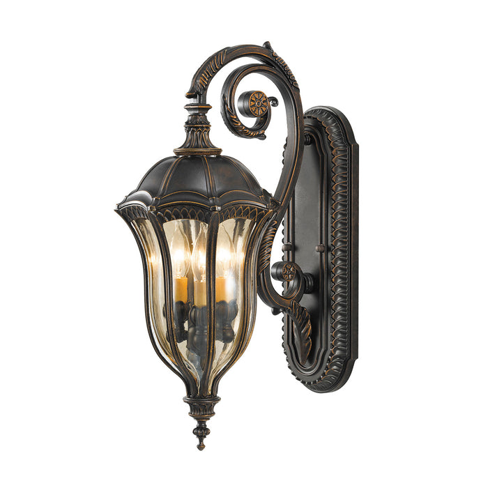 Elstead - FE/BATONRG/M Baton Rouge 3 Light Medium Wall Lantern - Elstead - Sparks Warehouse