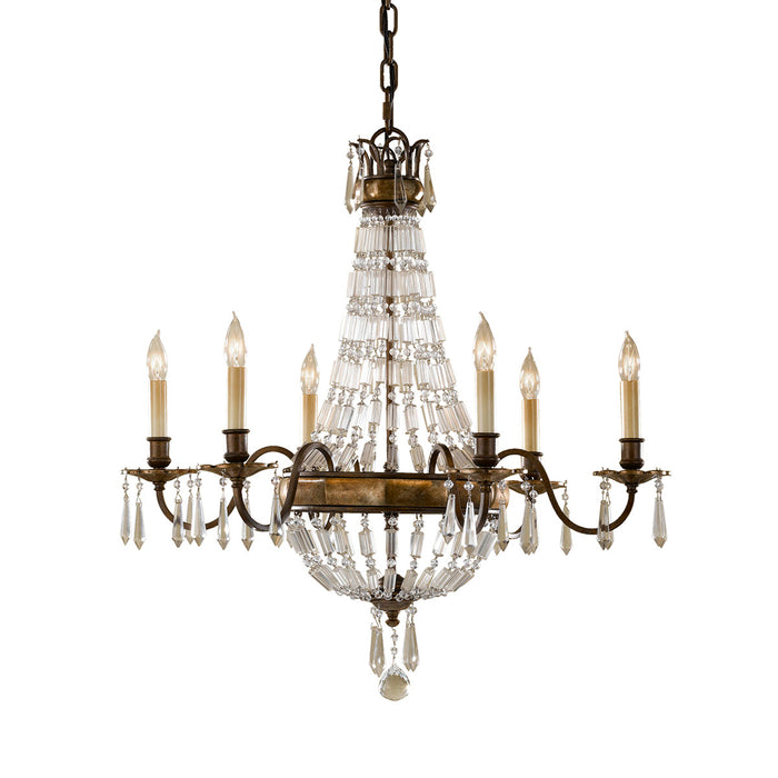 Elstead - FE/BELLINI6 Bellini 6 Light Chandelier - Elstead - Sparks Warehouse