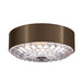 Elstead - FE/BOTANIC/F/S Botanic 3 Light Small Flush Mount - Elstead - Sparks Warehouse