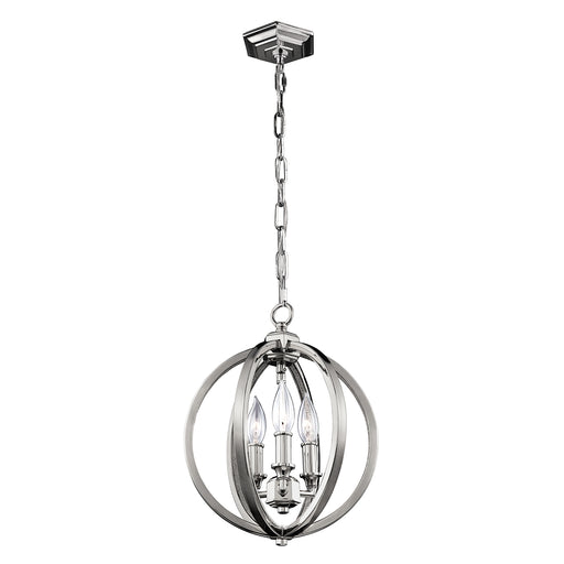 Elstead - FE/CORINNE/3P/S Corinne 3 Light Small Pendant - Elstead - Sparks Warehouse