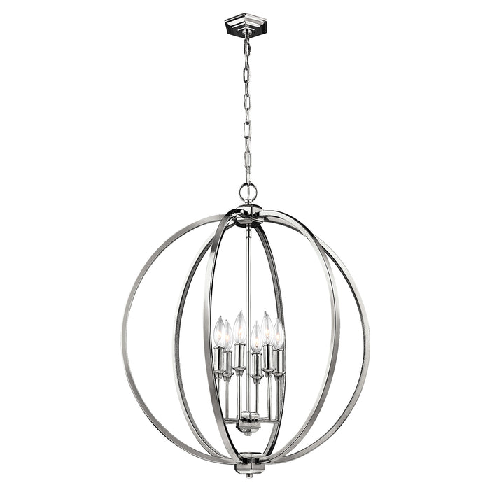 Elstead - FE/CORINNE/6P/L Corinne 6 Light Pendant - Elstead - Sparks Warehouse
