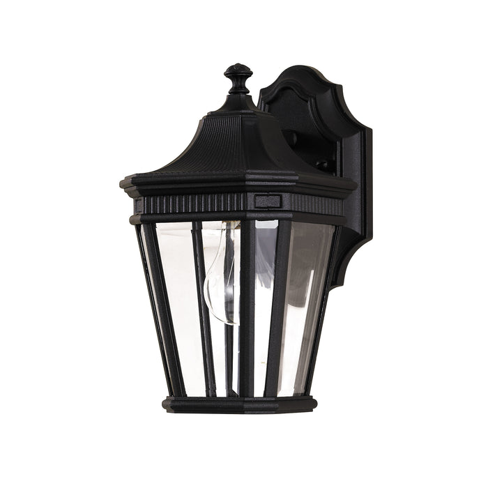 Elstead - FE/COTSLN2/S BK Cotswold Lane 1 Light Small Wall Lantern - Black - Elstead - Sparks Warehouse