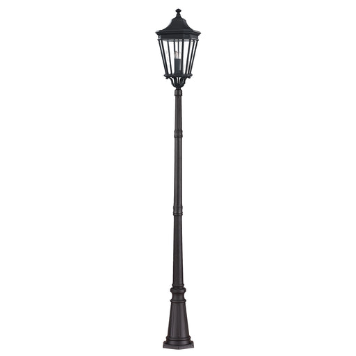 Elstead - FE/COTSLN5/L BK Cotswold Lane 3 Light Large Post - Black - Elstead - Sparks Warehouse