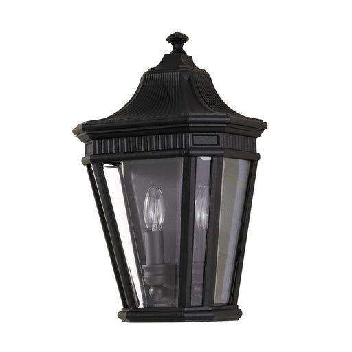 Elstead - FE/COTSLN7 BK Cotswold Lane 2 Light Half Wall Lantern - Black - Elstead - Sparks Warehouse
