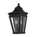 Elstead - FE/COTSLN7 BK Cotswold Lane 2 Light Half Wall Lantern - Black - Elstead - Sparks Warehouse