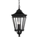 Elstead - FE/COTSLN8/L BK Cotswold Lane 3 Light Large Chain Lantern - Black - Elstead - Sparks Warehouse