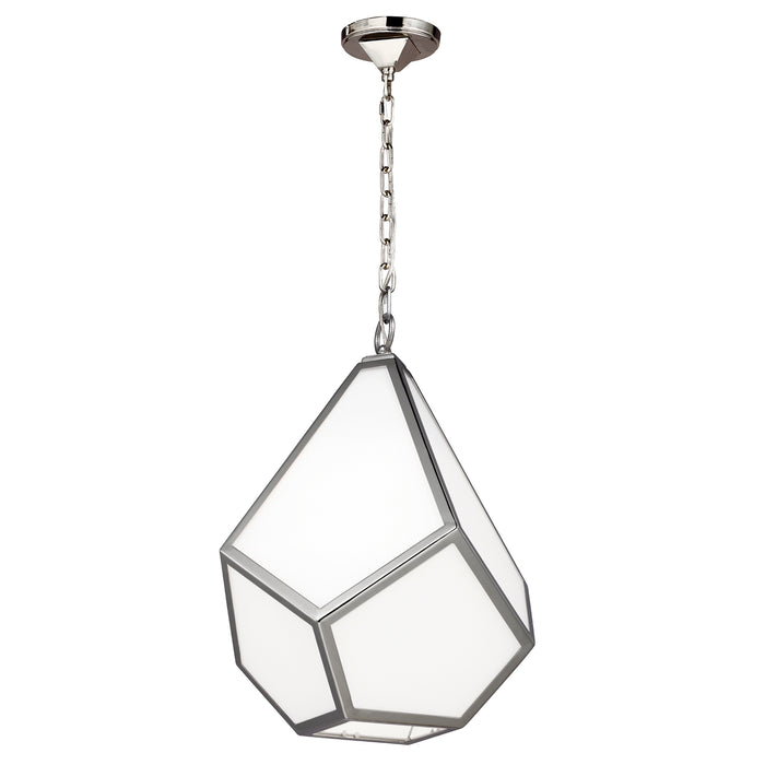Elstead - FE/DIAMOND/P/M Diamond 1 Light Medium Pendant - Elstead - Sparks Warehouse