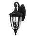 Elstead - FE/EB2/M BLK English Bridle 3 Light Medium Wall Lantern - Black - Elstead - Sparks Warehouse
