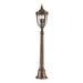 Elstead - FE/EB4/M BRB English Bridle 3 Light Medium Pillar Lantern - British Bronze - Elstead - Sparks Warehouse