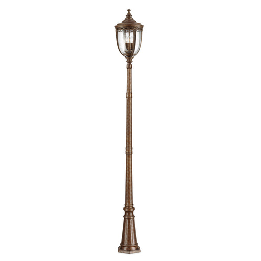 Elstead - FE/EB5/L BRB English Bridle 3 Light Large Lamp Post - British Bronze - Elstead - Sparks Warehouse