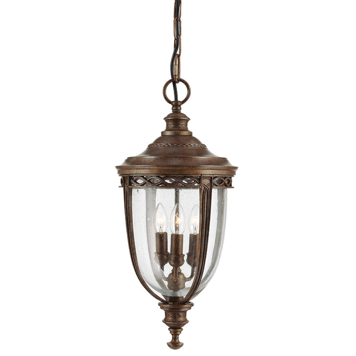 Elstead - FE/EB8/L BRB English Bridle 3 Light Large Chain Lantern - British Bronze - Elstead - Sparks Warehouse
