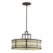 Elstead - FE/FUSION/P/L Fusion 3 Light Pendant - Elstead - Sparks Warehouse