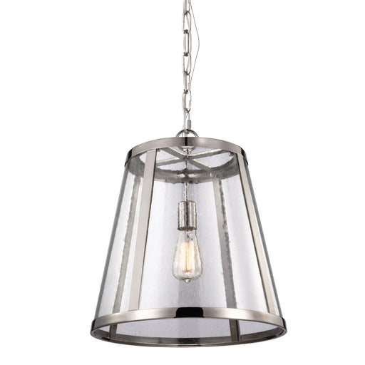 Elstead - FE/HARROW/P/M Harrow 1 Light Medium Pendant - Elstead - Sparks Warehouse