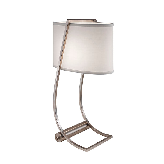 Elstead - FE/LEX TL BS Lex 1 Light Table Lamp - Brushed Steel - Elstead - Sparks Warehouse