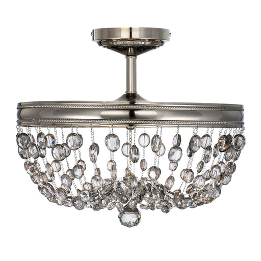 Elstead - FE/MALIA/SF Malia 3 Light Semi-Flush - Elstead - Sparks Warehouse