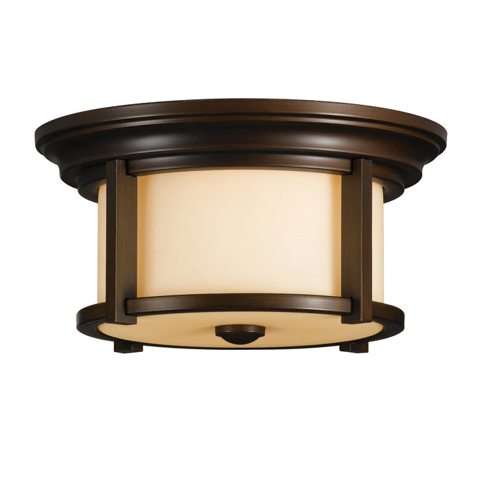 Elstead - FE/MERRILL/F Merrill 2 Light Flush Mount - Elstead - Sparks Warehouse