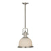 Elstead - FE/PARKER/P/M BS Parker Place 1 Light Pendant Brushed Steel - Elstead - Sparks Warehouse