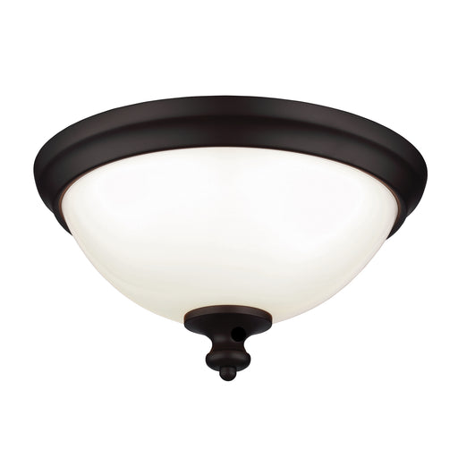 Elstead - FE/PARKMAN/F OB Parkman 2 Light Flush Mount - Oil Rubbed Bronze - Elstead - Sparks Warehouse