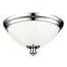 Elstead - FE/PARKMAN/F PN Parkman 2 Light Flush Mount - Polished Nickel - Elstead - Sparks Warehouse